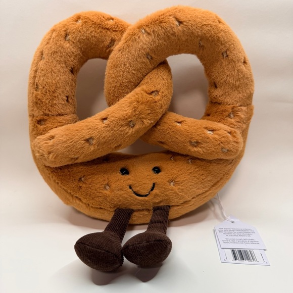 Jellycat Other - Jellycat amuseables pretzel new with tags